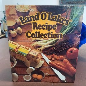 Vintage Land O Lakes Recipes collection Spiral Cookbook 1979-1984